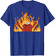 Hellmo Meme Everything is Fine, I'm Fine, Burning Fire T-Shirt - T-Shirt | Royal