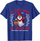 In October We Wear Red For Red Ribbon Week Awareness Ghost T-Shirt - T-Shirt | Royal