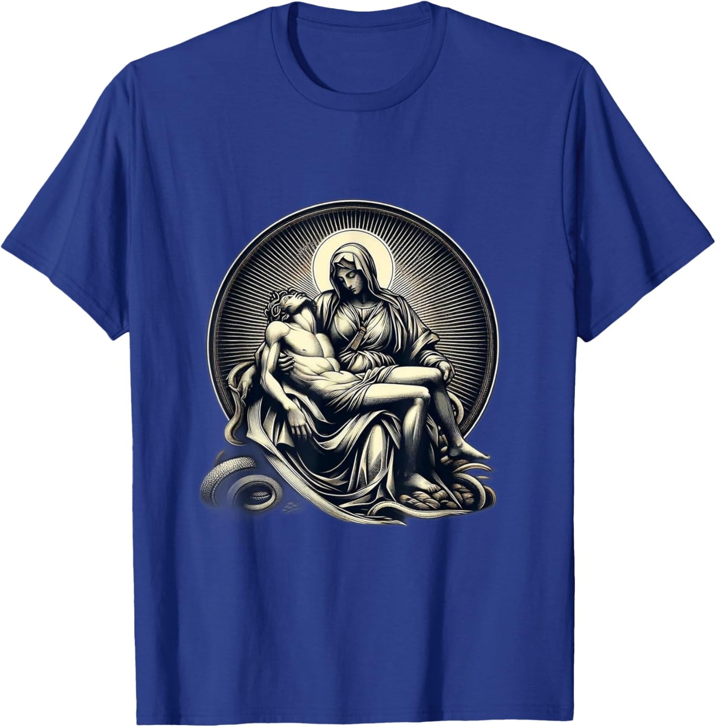 Michaelangelo's La Pieta T-Shirt - T-Shirt | Royal