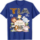Tia Of The Wild One 1St Birthday Safari Woodland T-Shirt - T-Shirt | Royal