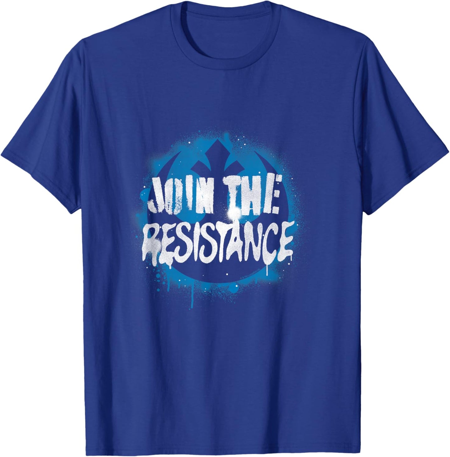 Star Wars - Join the Resistance T-Shirt - T-Shirt | Royal