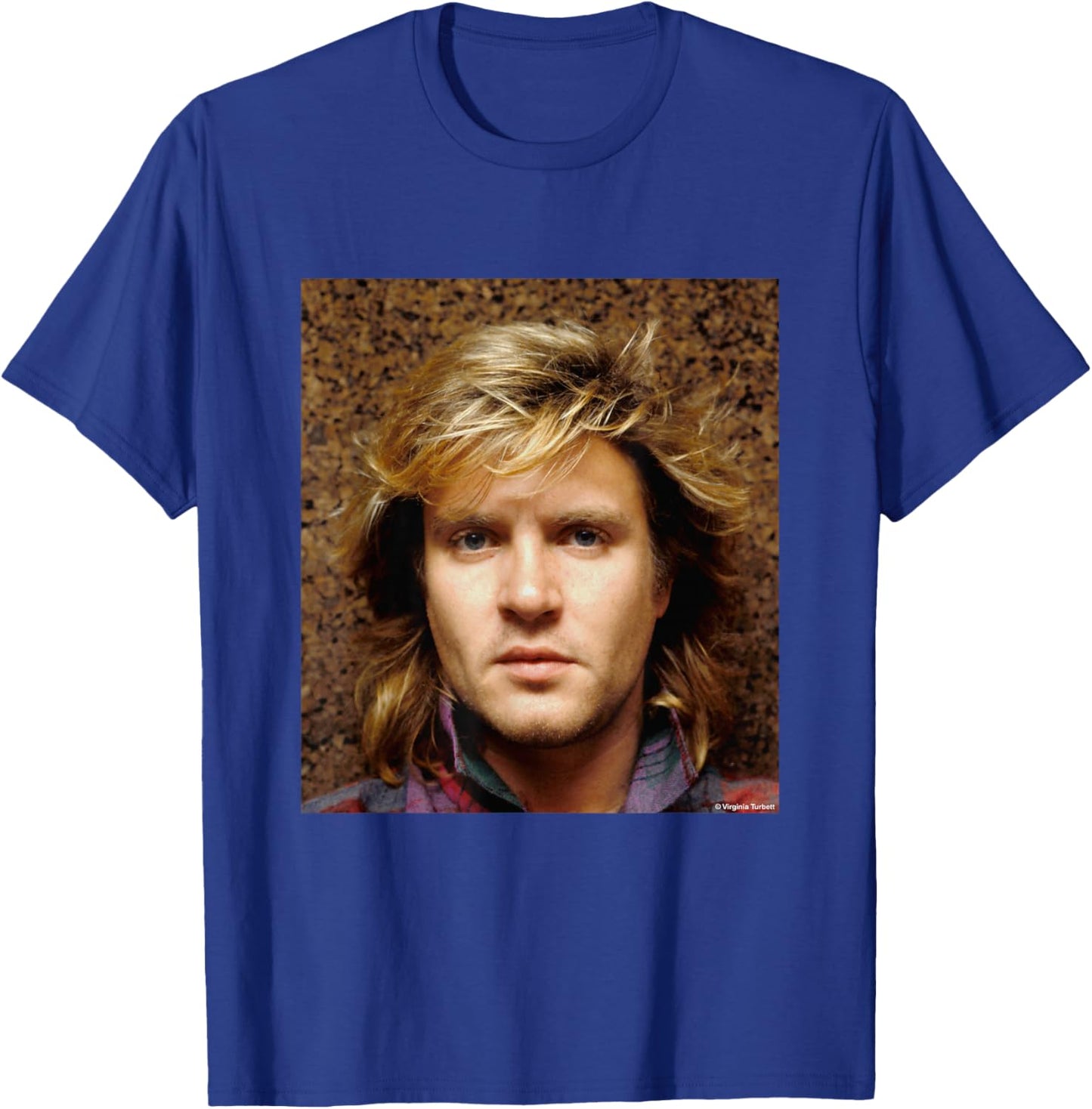 Simon Le Bon 80s Hair Duran Duran By Virginia Turbett T-Shirt - T-Shirt | Royal