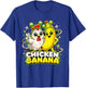 Chicken Banana Y2K Alien T-Shirt - T-Shirt | Royal
