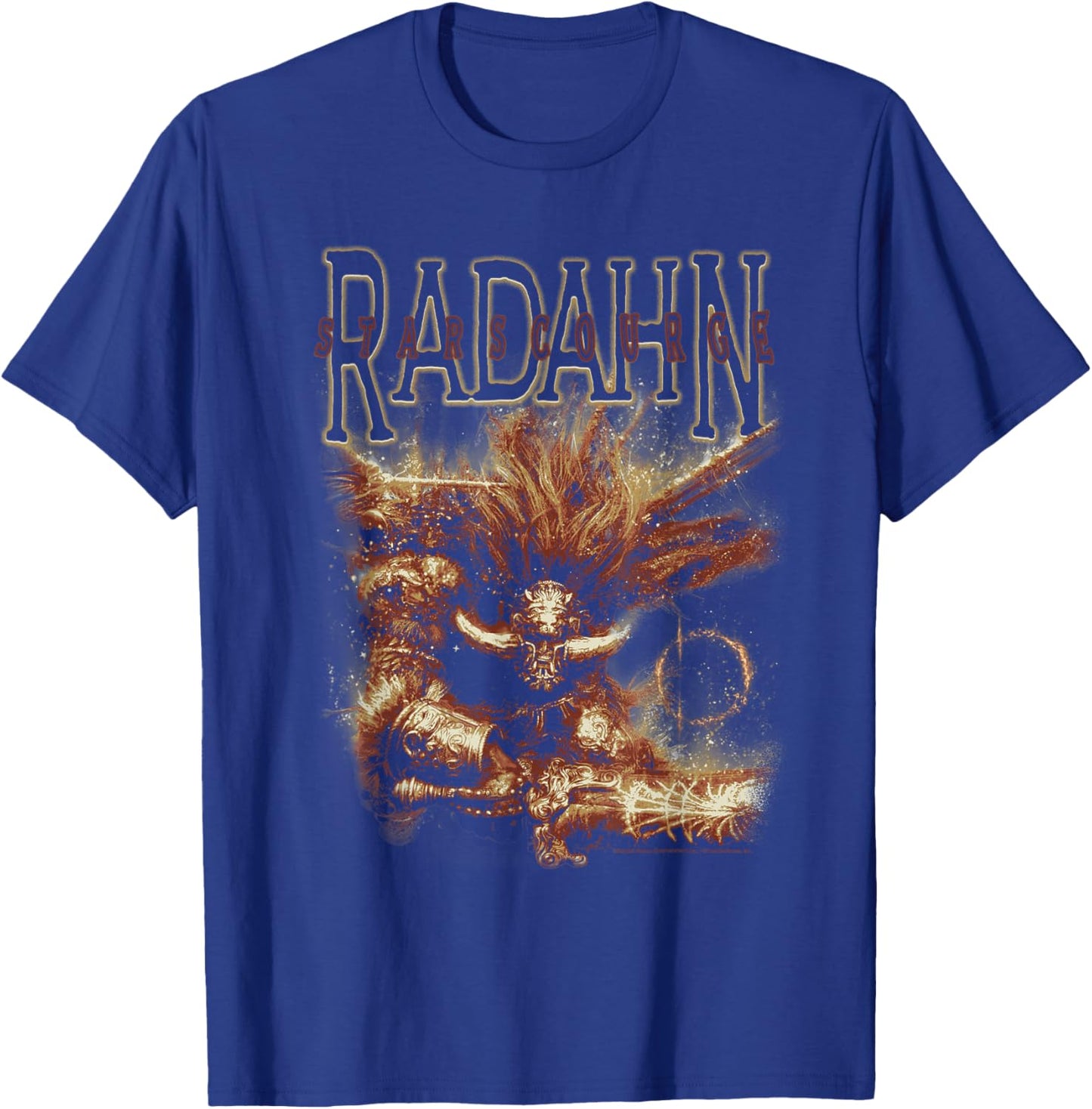 Elden Ring Starscourge Radahn Demigod Boss Video Game T-Shirt - T-Shirt | Royal