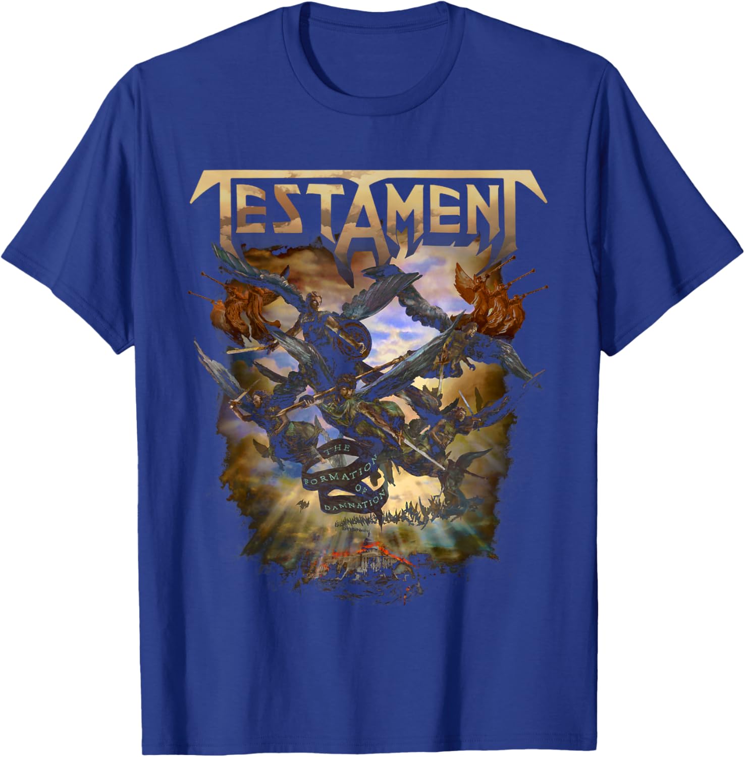 Testament – Offizieller Merchandise-Artikel – Formation of Damnation T-Shirt - T-Shirt | Royal