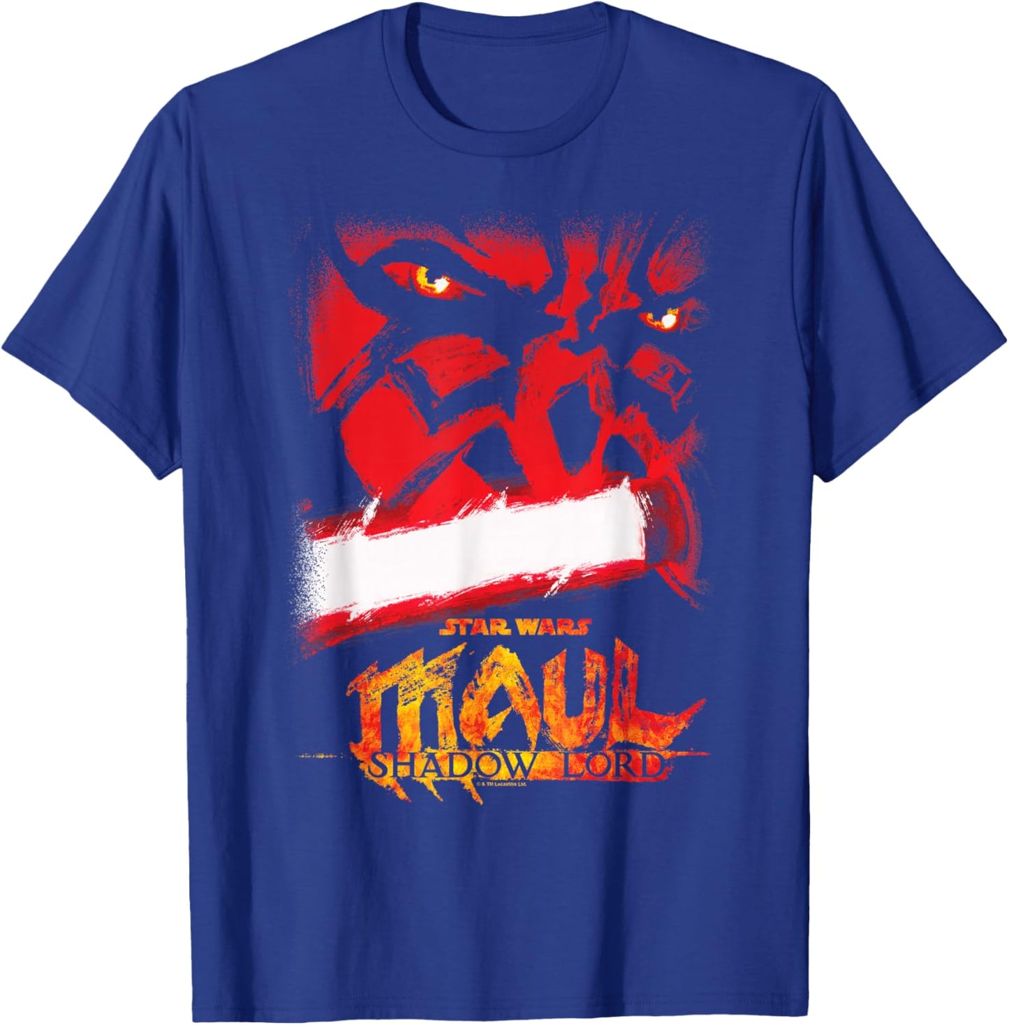 Star Wars: Maul - Shadow Lord - Poster T-Shirt - T-Shirt | Royal