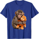 Adorable Cute Baby Monkey Punch Men Women Kids T-Shirt - T-Shirt | Royal