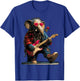 Éléphant Jouant de la Guitare Guitariste Animal Saint-Valentin T-Shirt - T-Shirt | Royal