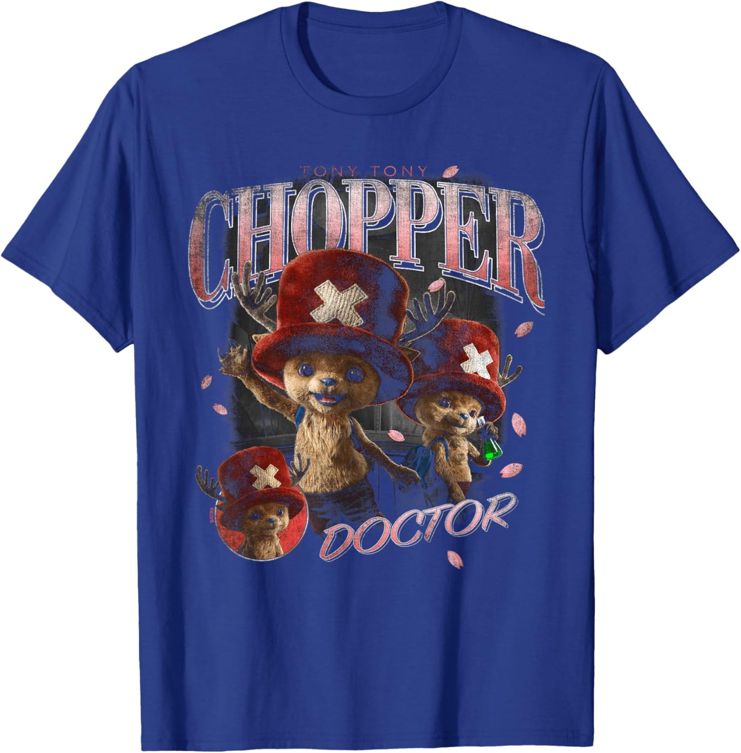 One Piece Chopper Bootleg T-Shirt - T-Shirt | Royal
