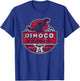Disney Pixar Cars Dinoco Motor Oil Faded Sign T-Shirt - T-Shirt | Royal