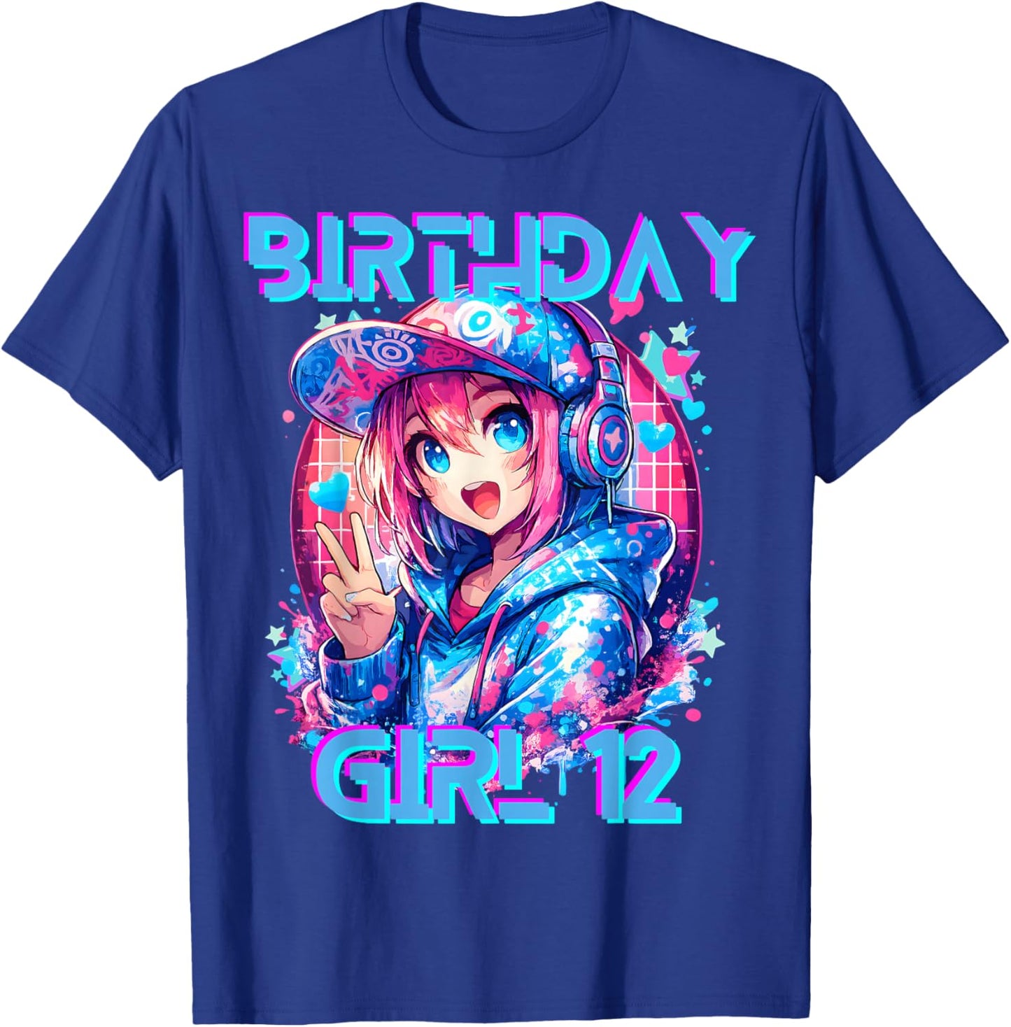 I'm The K Pop Birthday Girl k-Pop Fête d'anniversaire 12 Ans T-Shirt - T-Shirt | Royal