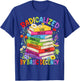Book Flower Boho Radicalized By Basic Decency LGBT Men Women T-Shirt - T-Shirt | Royal
