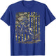 Patriotic Dirt Bike Camo American Flag Christian Motocross T-Shirt - T-Shirt | Royal