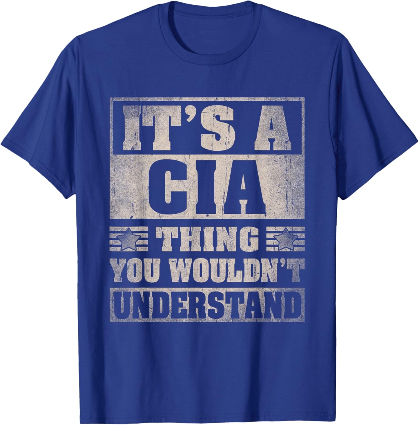 Cia Last Name Shirt It's A Cia Thing T-Shirt - T-Shirt | Royal