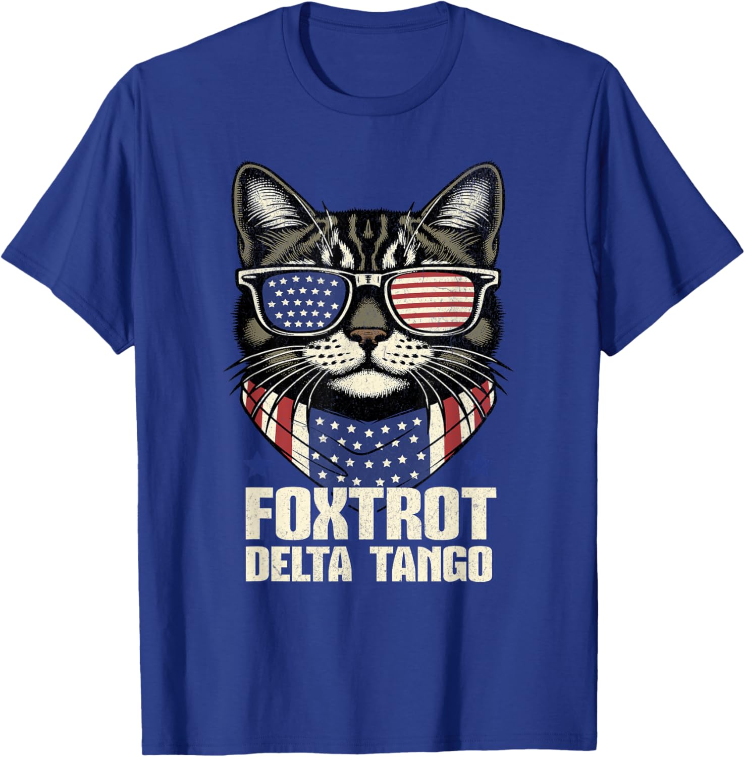 Foxtrots Deltas Tangos Cat Funny Resist Women T-Shirt - T-Shirt | Royal