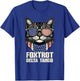 Foxtrots Deltas Tangos Cat Funny Resist Women T-Shirt - T-Shirt | Royal