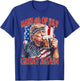 Make 4th of July Great Again Trump American Flag T-Shirt - T-Shirt | Royal