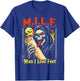 M.I.L.F. Man I Love Feet, Inappropriate Humor Foot Toe Lover T-Shirt - T-Shirt | Royal