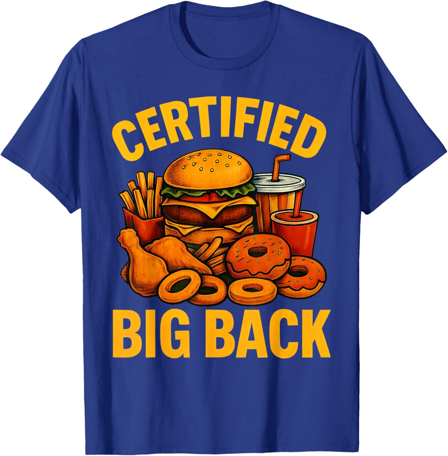 Certified Big Back T-Shirt - T-Shirt | Royal
