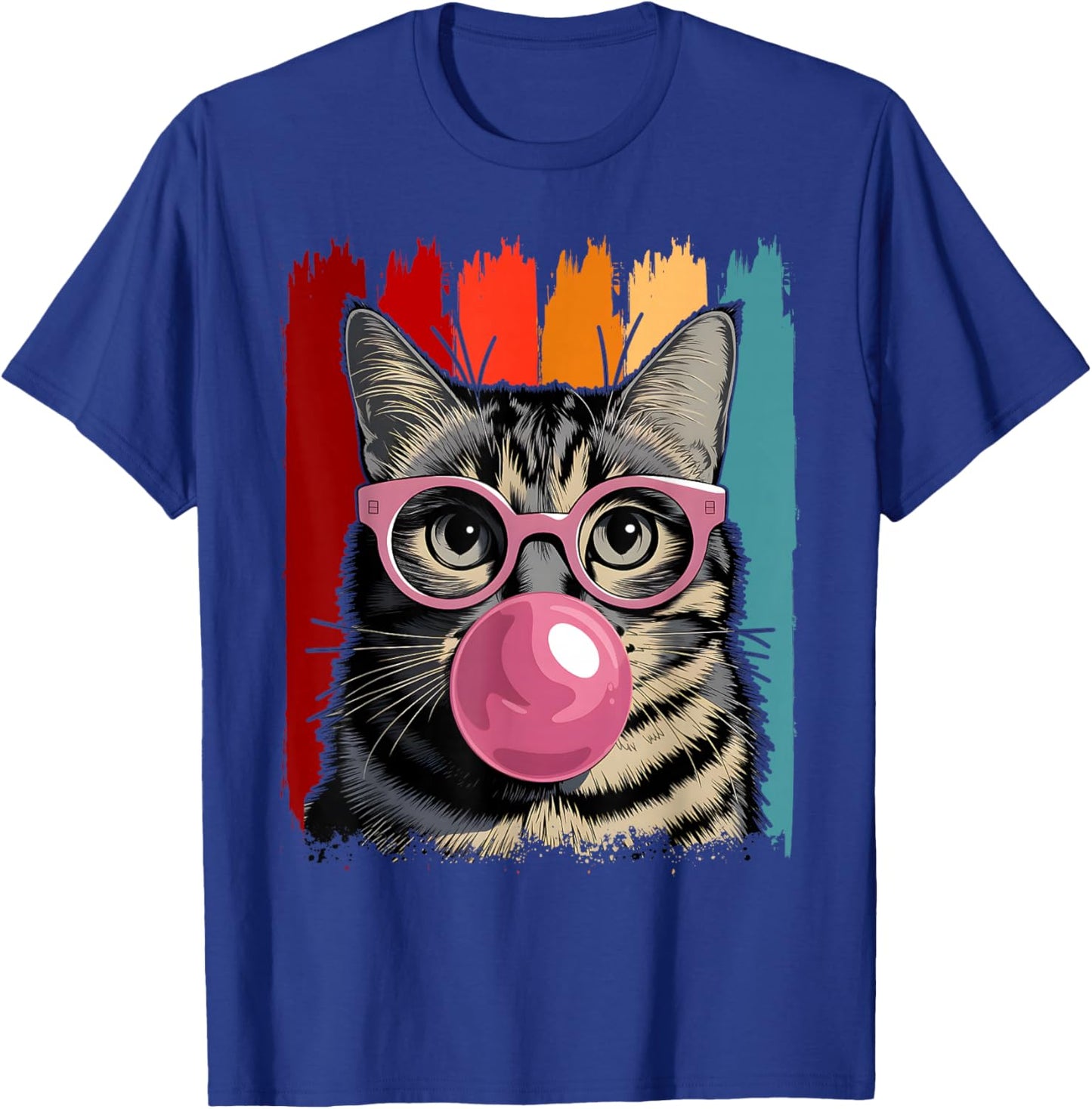Cute Cat Funny Cat Lovers T-Shirt - T-Shirt | Royal
