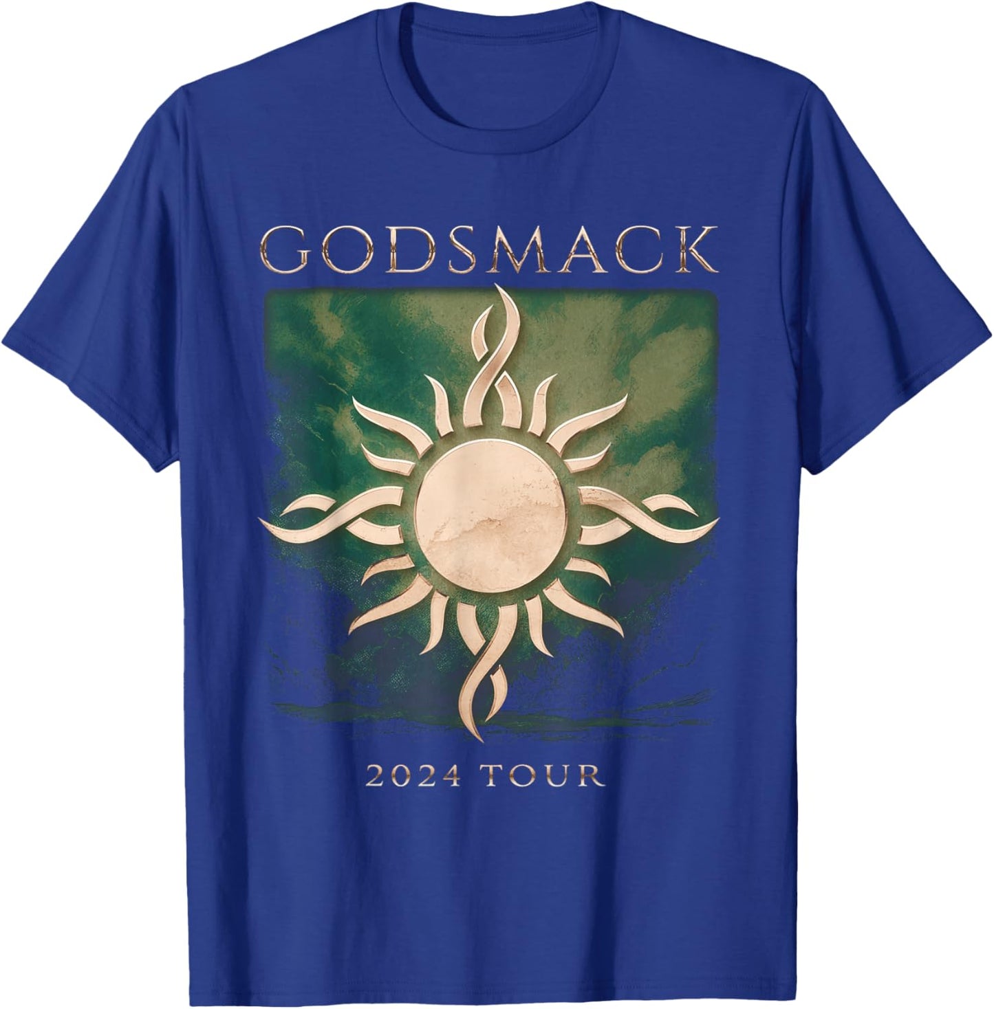 Godsmack Mountains In Green T-Shirt - T-Shirt | Royal
