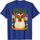 Funny Moo Chicken Men Women Farm Animal Vintage T-Shirt - T-Shirt | Royal