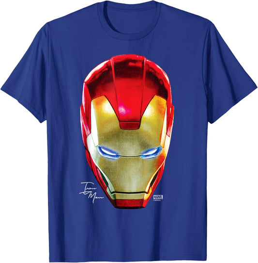 Iron Man - Portrait T-Shirt - T-Shirt | Royal