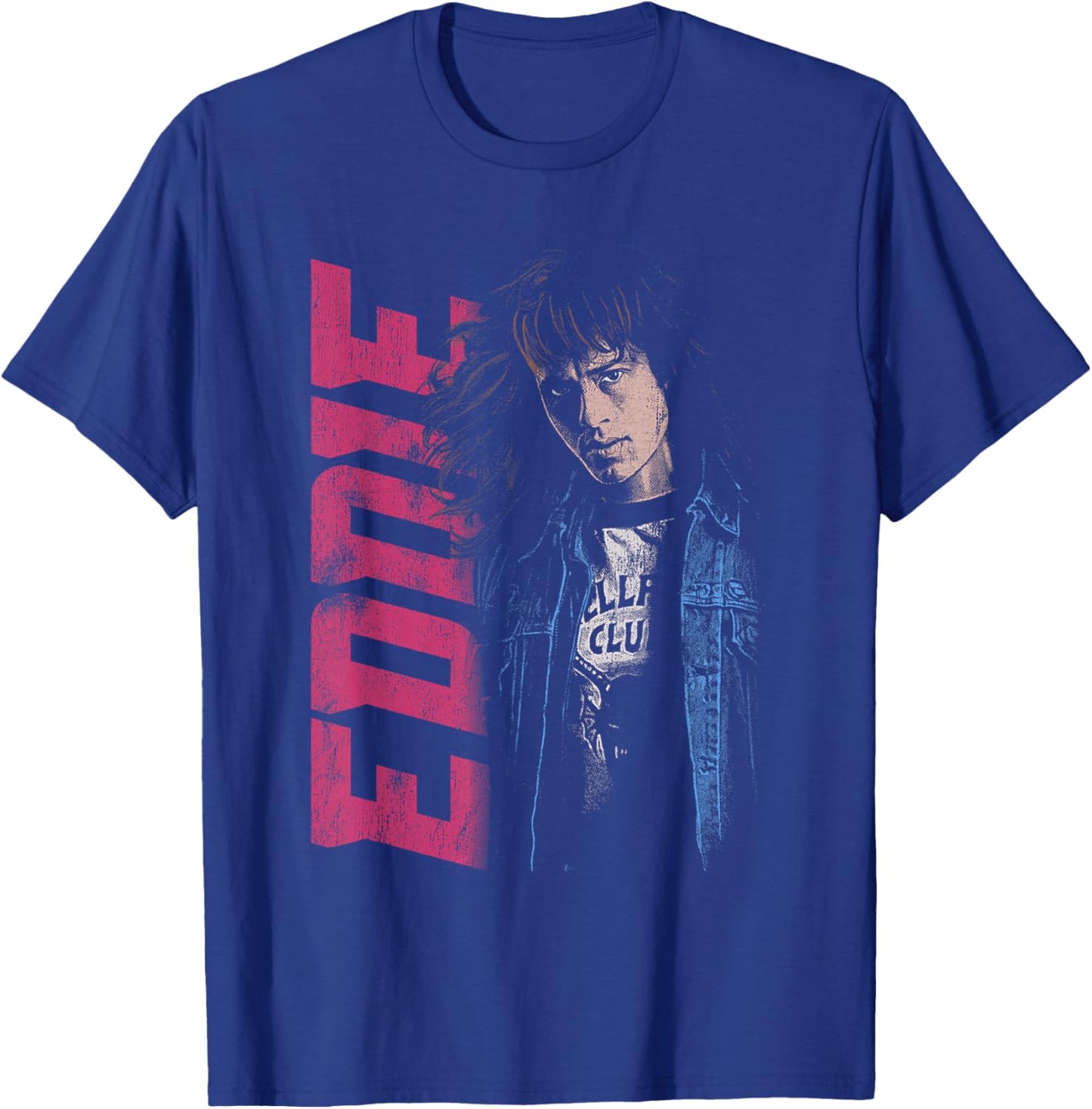 Stranger Things Eddie Neo Homage Officially Licensed T-Shirt - T-Shirt | Royal