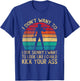 I Don't Want To Look Skinny Funny Workout Kick Your Gym Ass T-Shirt - T-Shirt | Royal