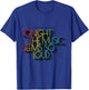 George Michael Tonight The Music Retro Rainbow (Dark) T-Shirt - T-Shirt | Royal