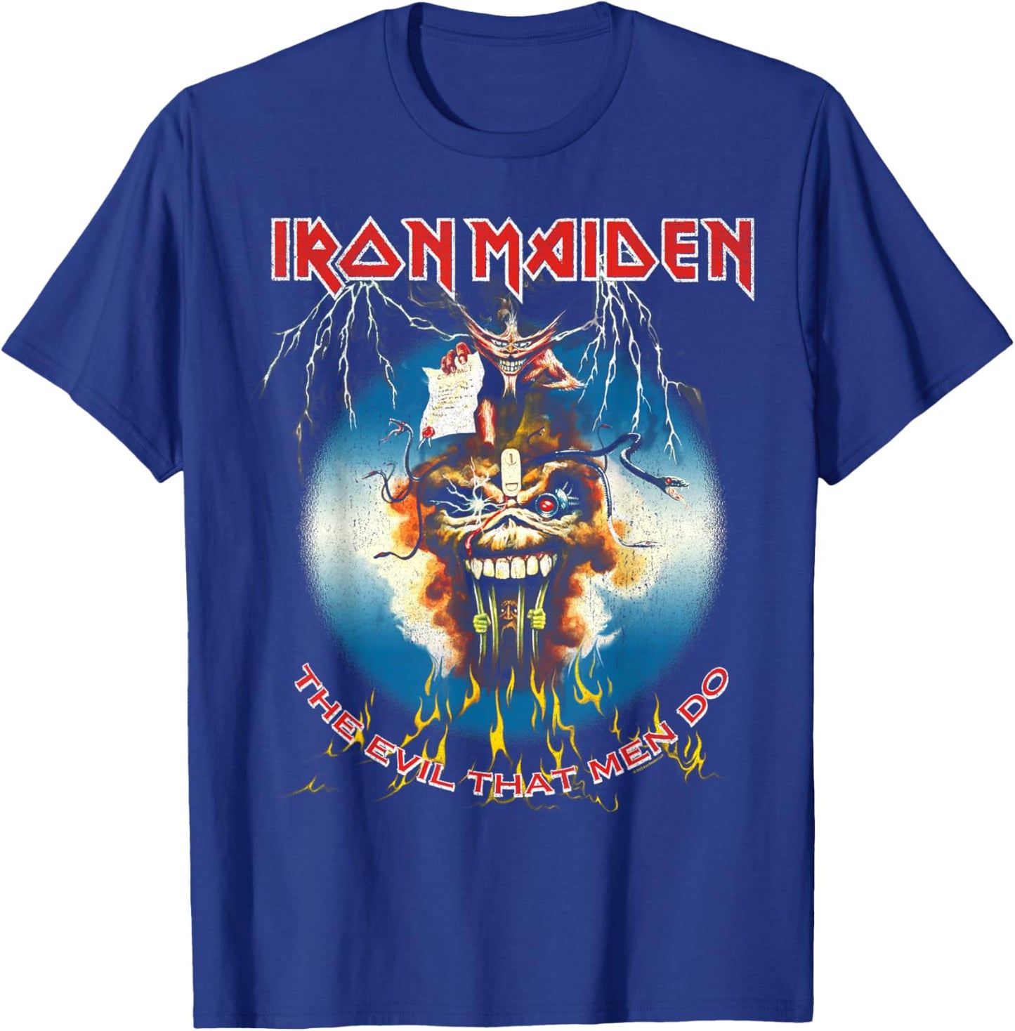 Iron Maiden - The Evil That Men Do T-Shirt - T-Shirt | Royal