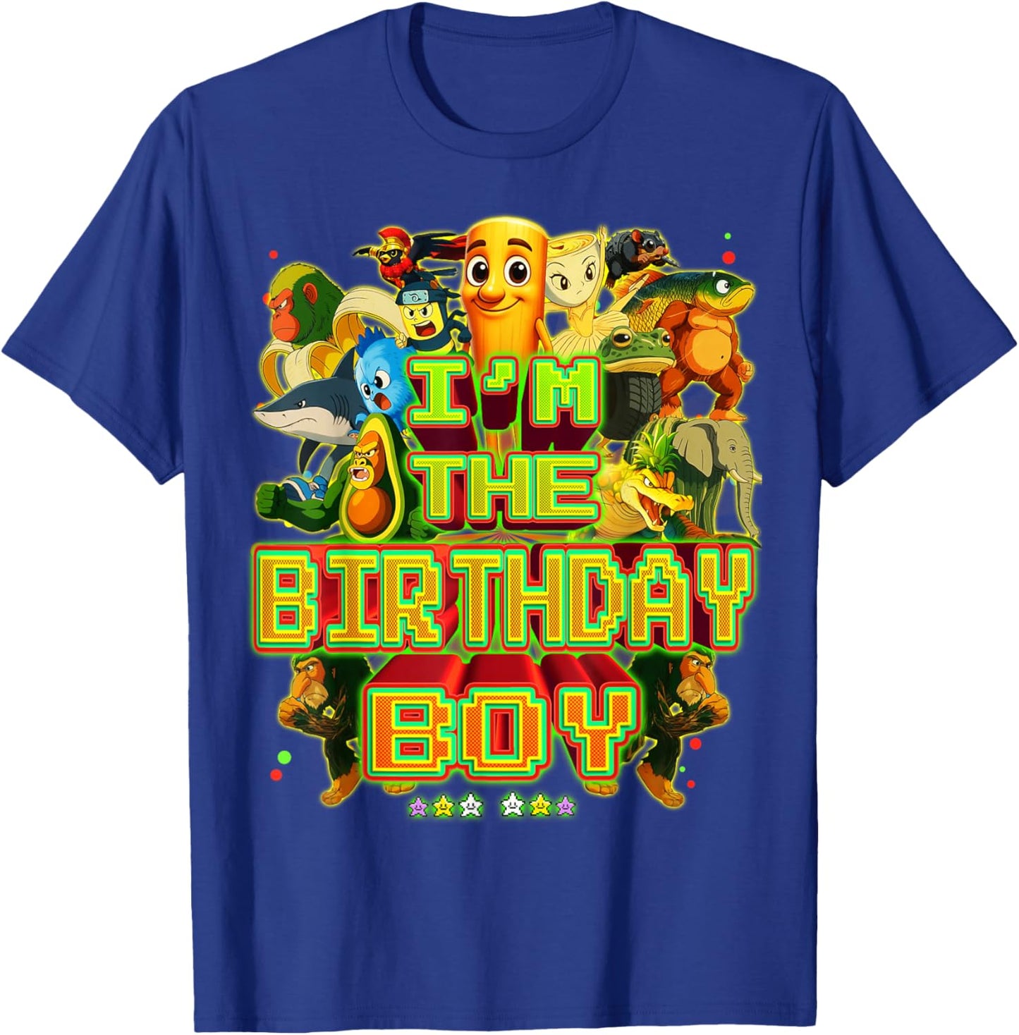 Funny I'm The Birthday Boy All Baby Brainrot for Kids T-Shirt - T-Shirt | Royal
