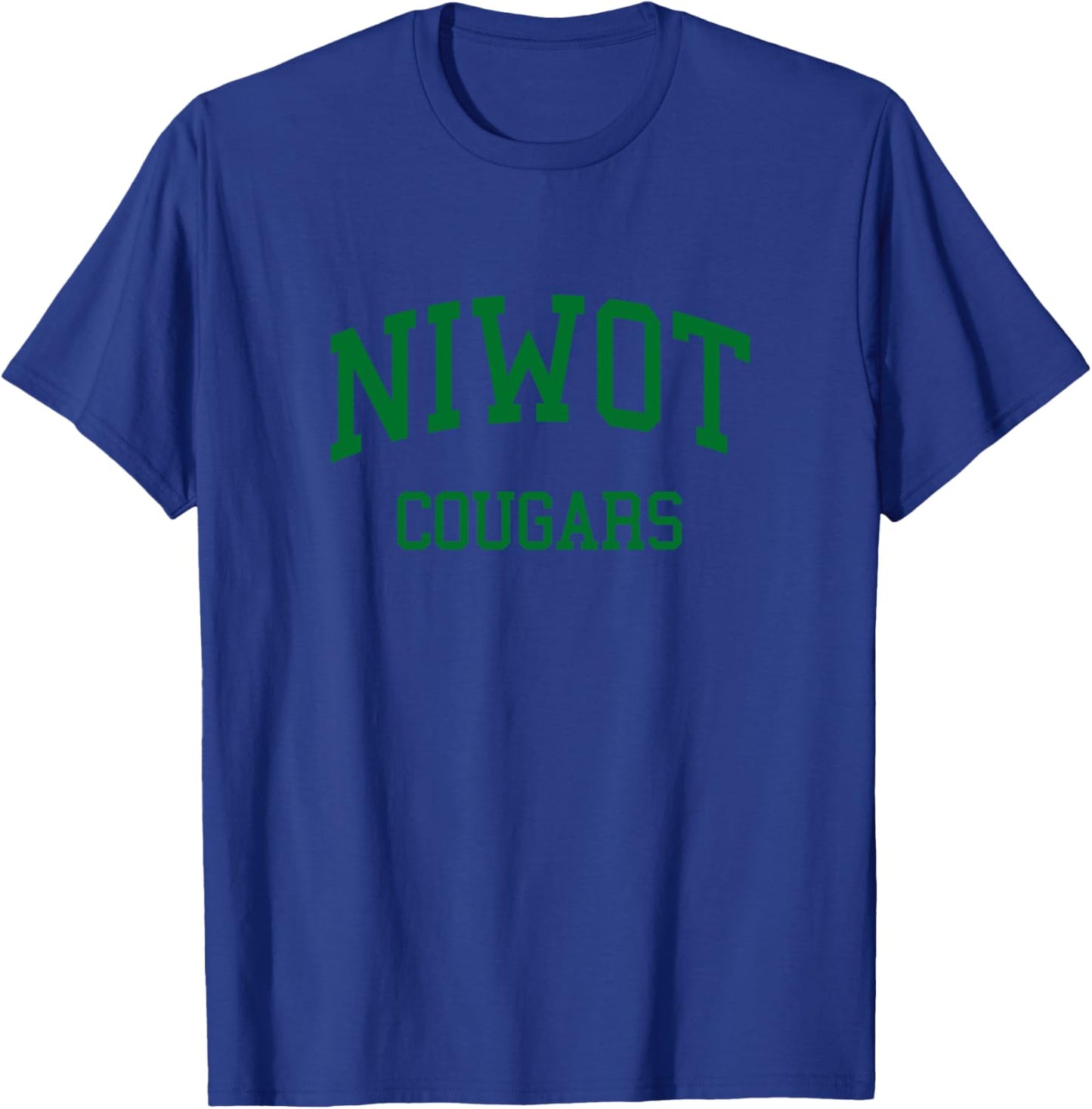 Niwot High School HS Niwot CO Retro T-Shirt - T-Shirt | Royal
