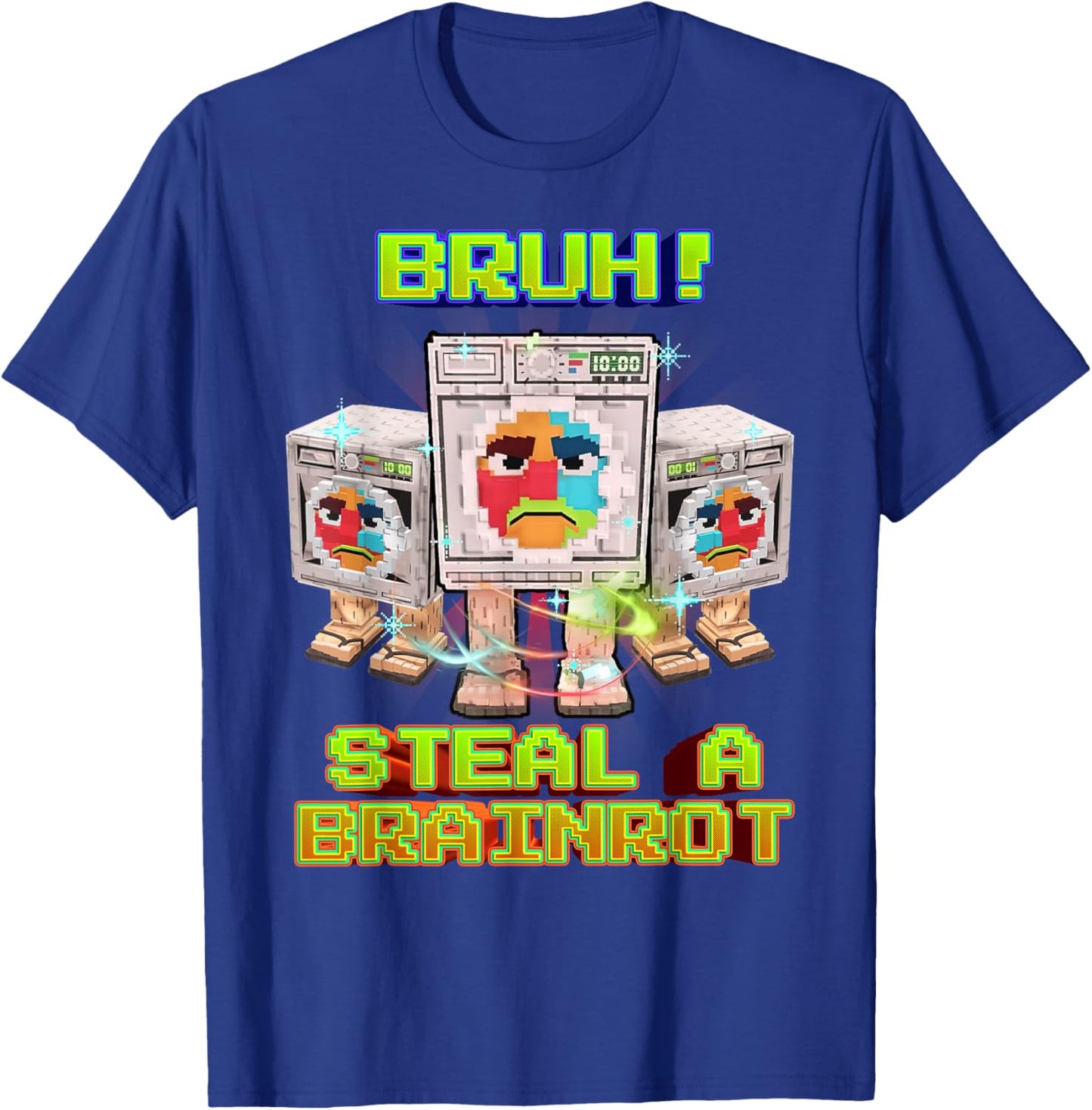 Bruh Lavadorito Spinito Brainrot Meme for Boys Kids Teens T-Shirt - T-Shirt | Royal