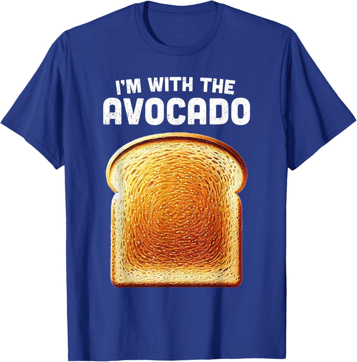 Im With Avocado Shirt Toast Matching Funny Halloween Costume T-Shirt - T-Shirt | Royal