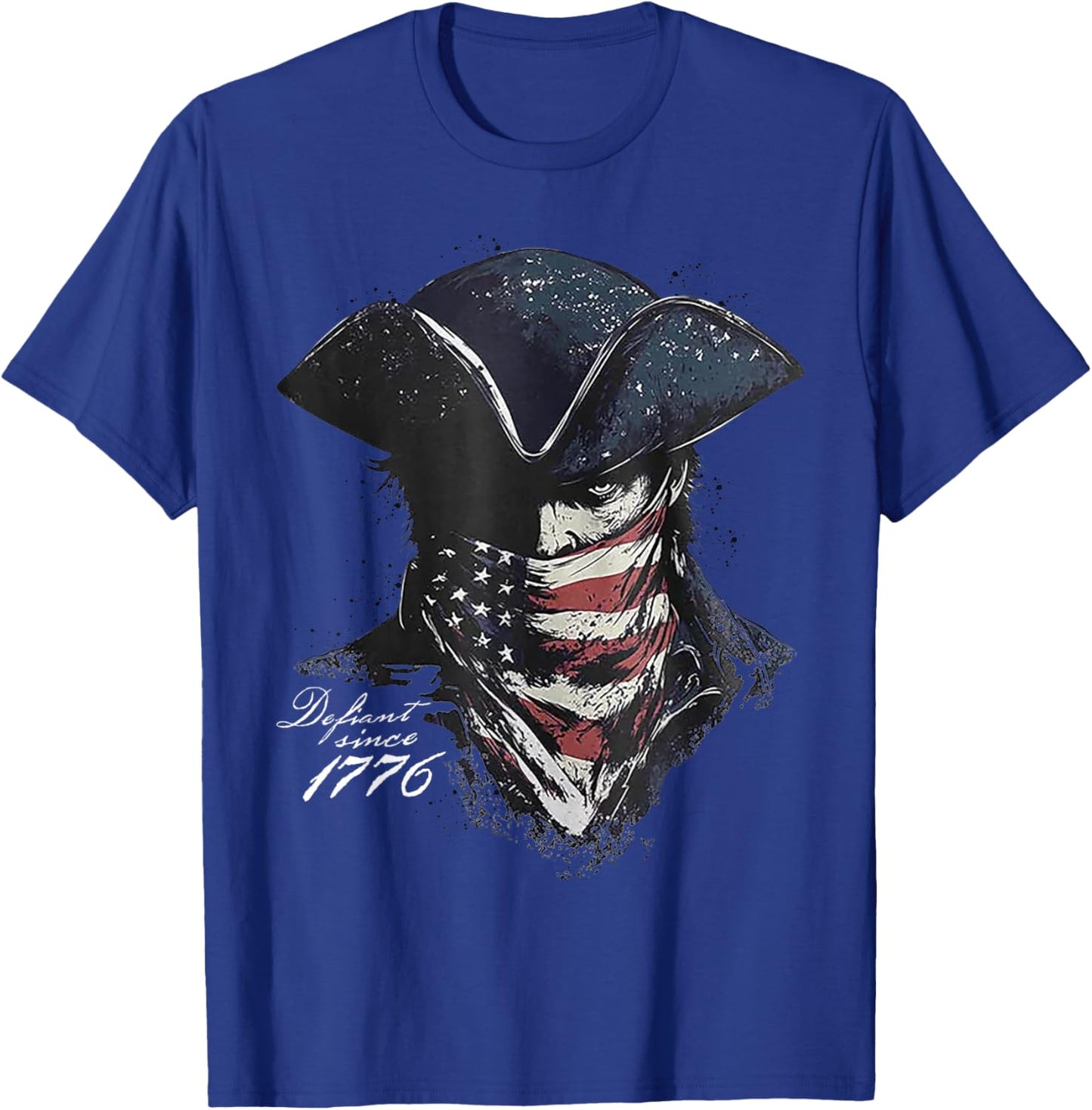 Defiant Since 1776 T-Shirt - T-Shirt | Royal