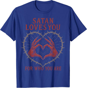 Satanic Occult Goth Satan Gothic Witchy T-Shirt - T-Shirt | Royal