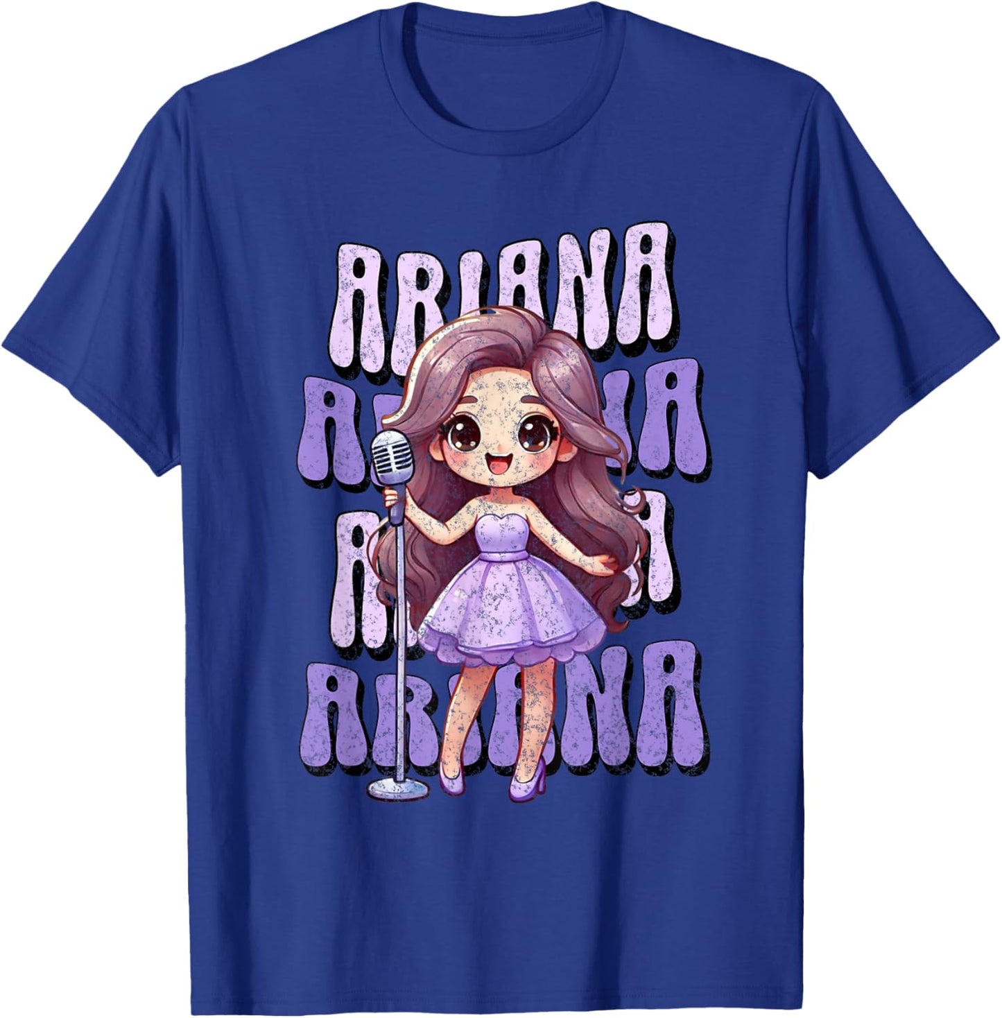 Ariana First Name Proud Personalized Vintage T for Girls T-Shirt - T-Shirt | Royal