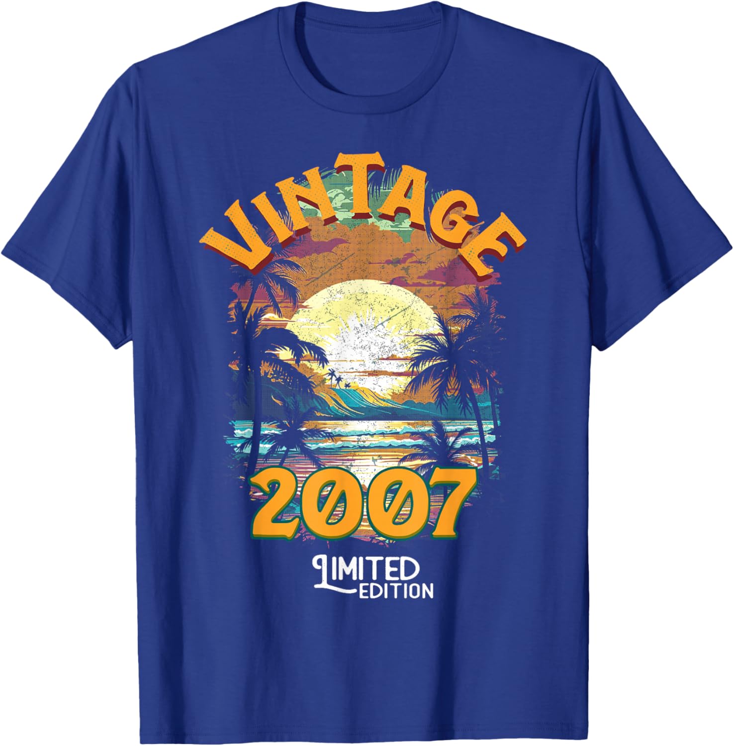 Limited Edition - Vintage 2007 T-Shirt - T-Shirt | Royal