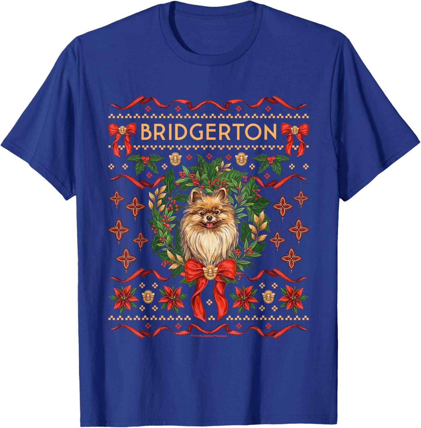 Bridgerton Christmas Officially Licensed T-Shirt - T-Shirt | Royal