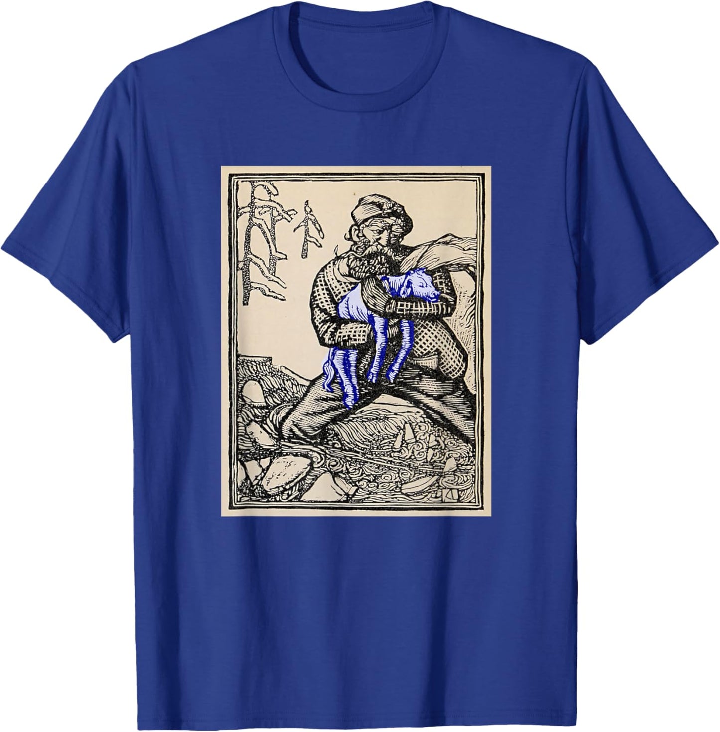 Babe The Blue Ox T-Shirt - T-Shirt | Royal