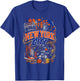 New York | Hip Hop Sports Style Design Cool Graphic T-Shirt - T-Shirt | Royal