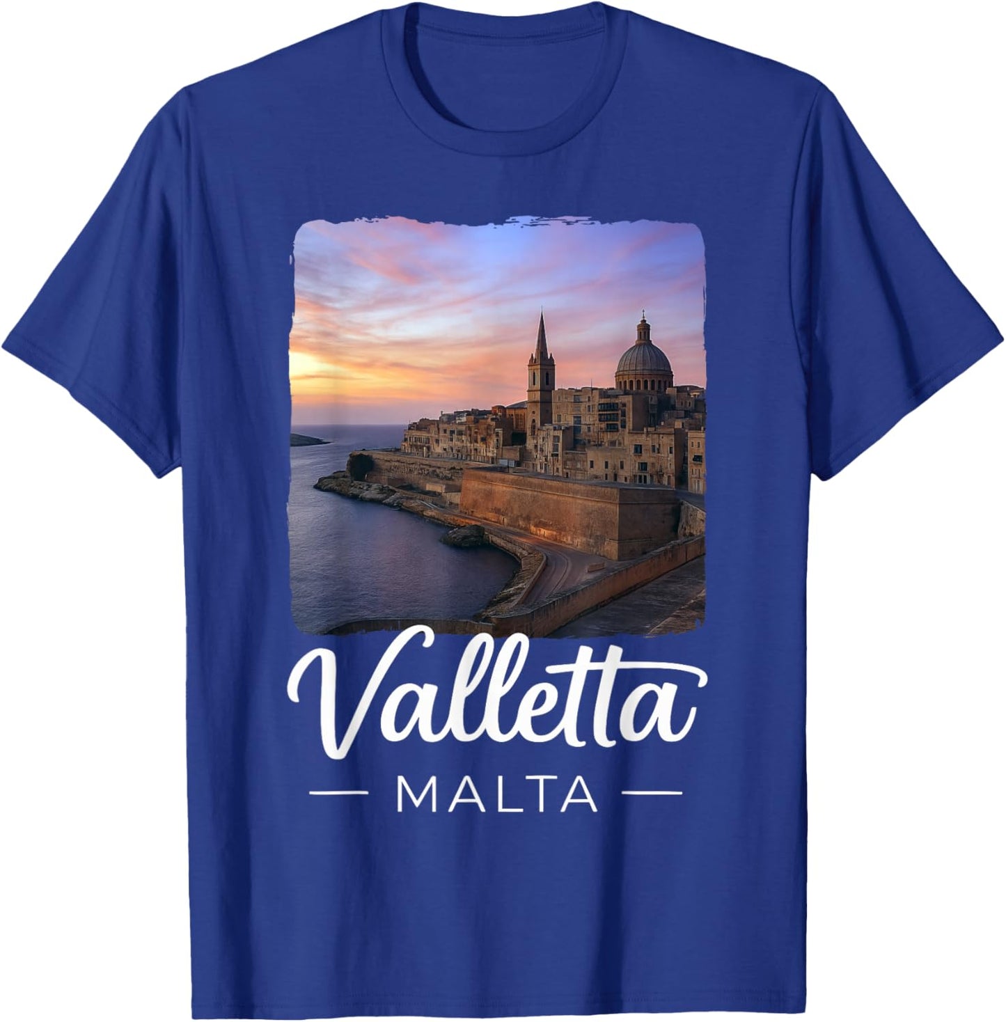 Valletta Malta T-Shirt - T-Shirt | Royal