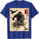 Bigfoot Sasquatch Samurai Graphic Japanese Warrior Anime T-Shirt - T-Shirt | Royal