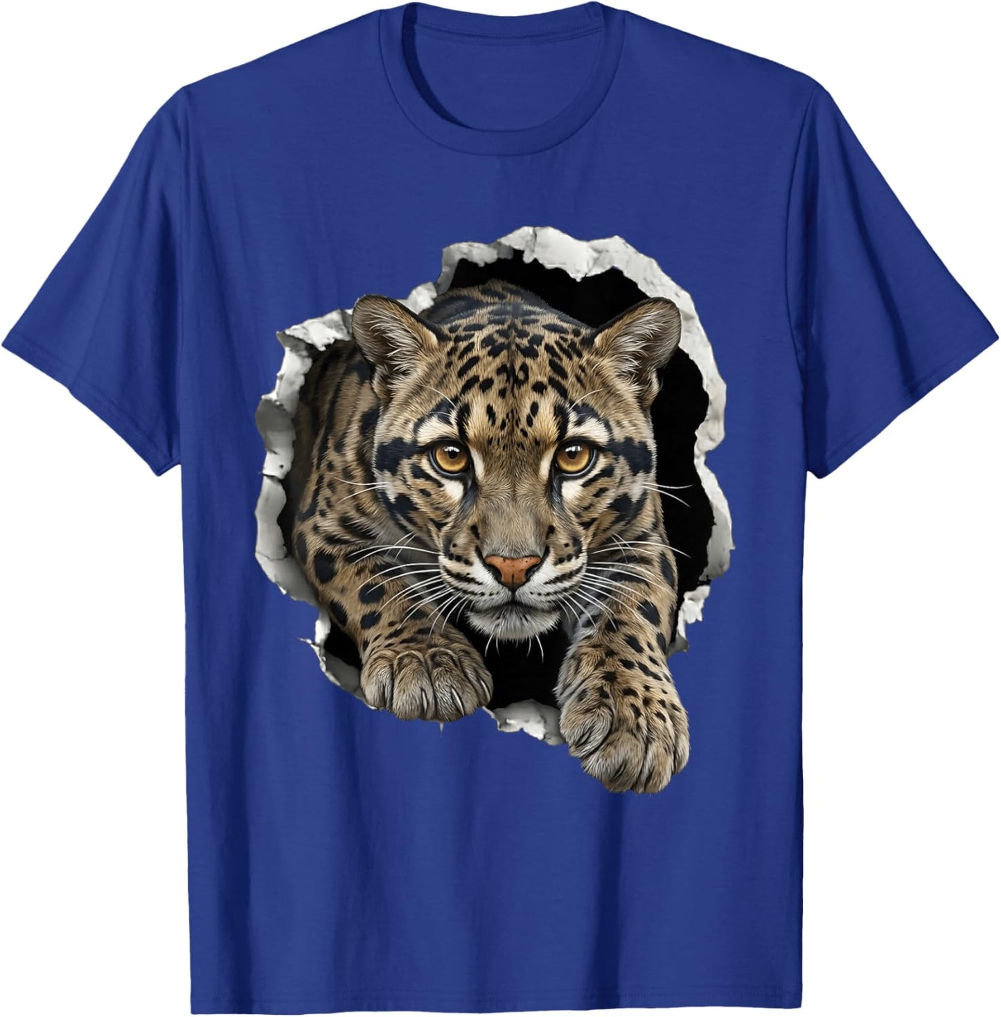 Clouded Leopard T-Shirt - T-Shirt | Royal