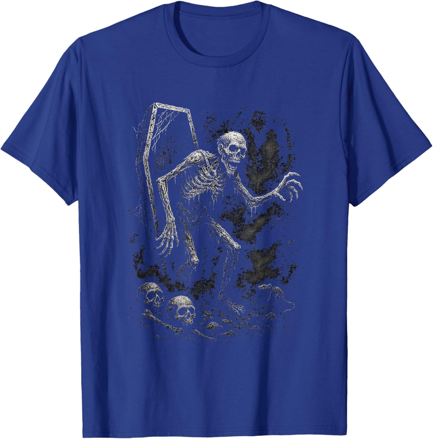 Undead Awakening Horror Emo Goth Alt Deathcore Dark Art T-Shirt - T-Shirt | Royal