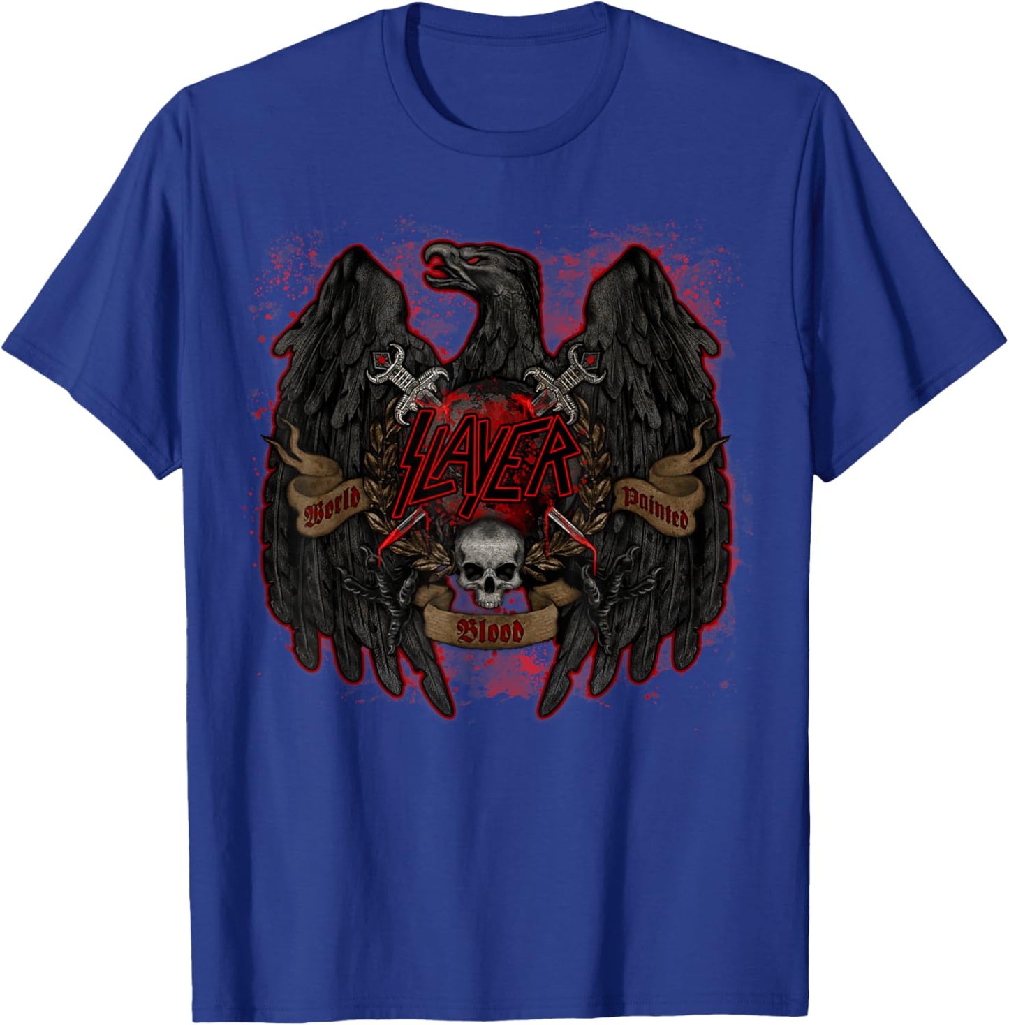 Slayer – Eagle Legacy T-Shirt - T-Shirt | Royal