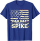 Hunting Bad Day To Be A Spike Funny Deer Hunting Hunter T-Shirt - T-Shirt | Royal