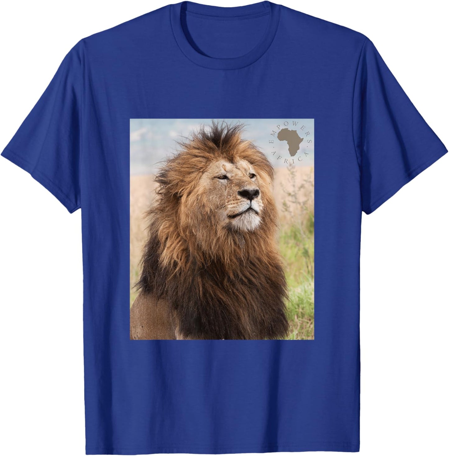 African Lion Pride T-Shirt - T-Shirt | Royal