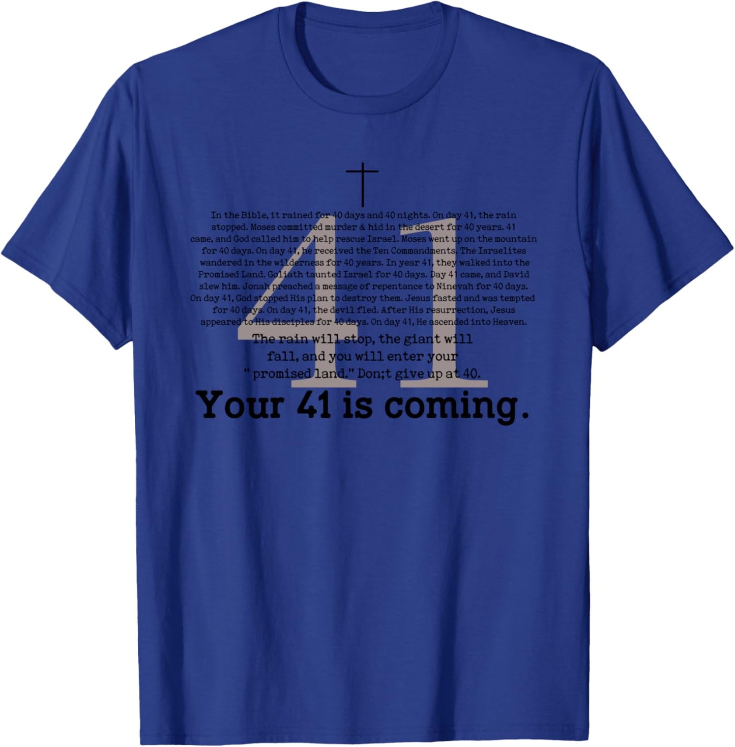 Your 41 is Coming Women T-Shirt - T-Shirt | Royal